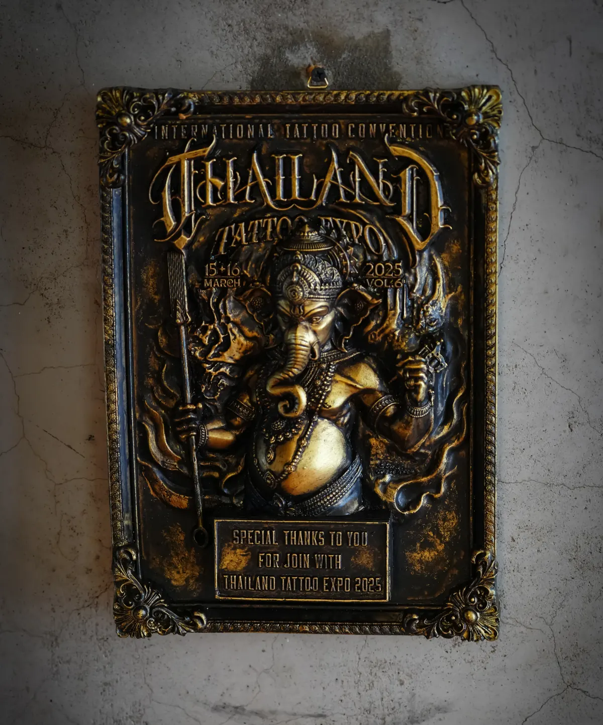 王雷 Thailand 纹身大赛评委